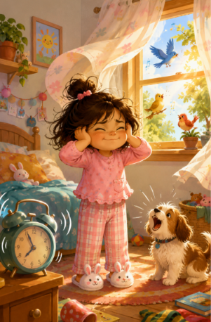 Cover of Mira and the Very Loud Morning
