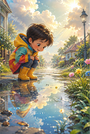 Cover of Where Do Puddles Go?